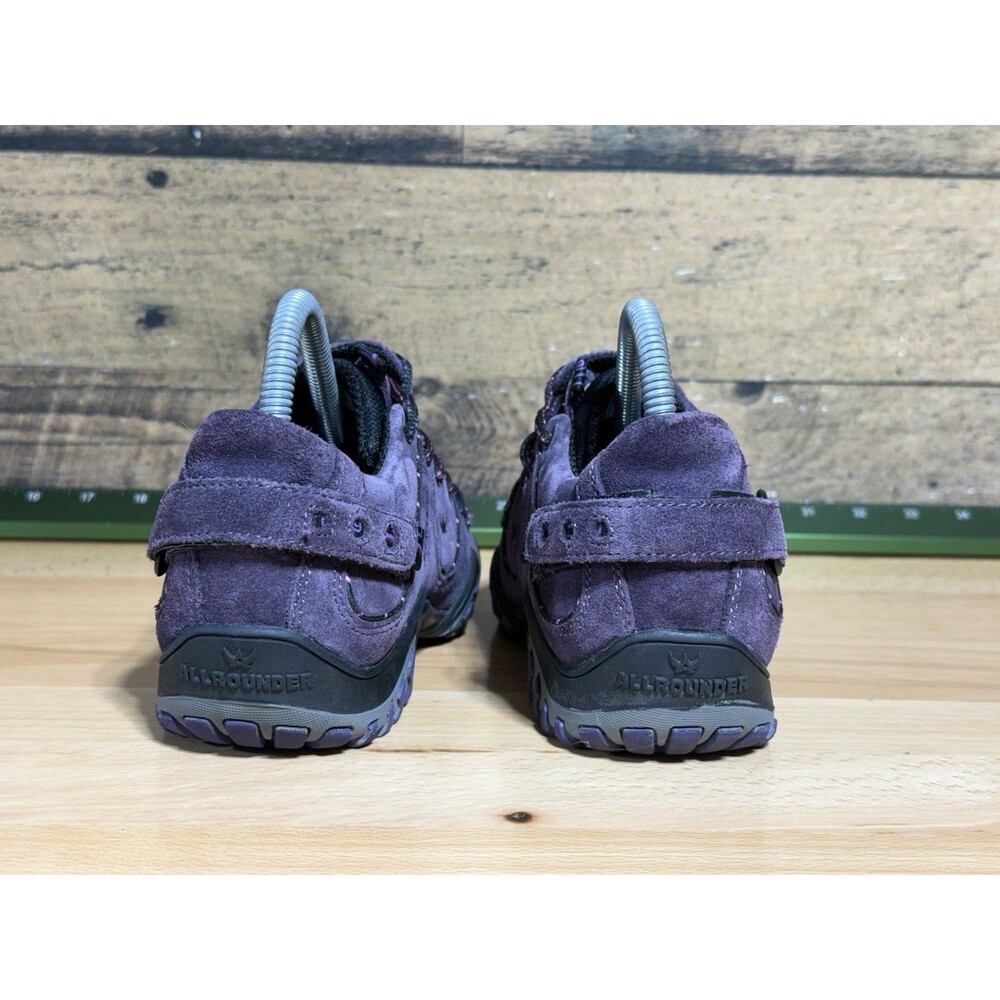 🔥RARE All Rounder by Mephisto Purple Suede Professional Hiking Shoes Sz 7.5 - Picture 7 of 11